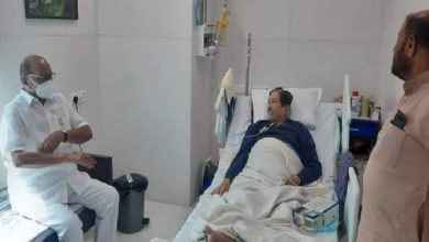 Don't worry, you will get better soon, Sharad Pawar visited Dinanath Mangeshkar Hospital and reassured MP Girish Bapat...