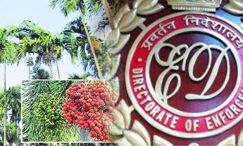 ED raids on betel nut traders in Nagpur