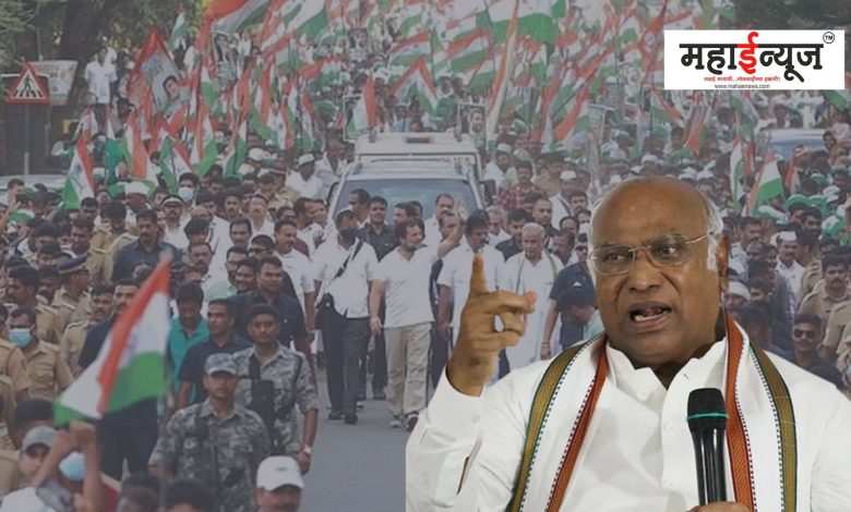 Mallikarjun Kharge said that Rahul Gandhi's 'Bharat Jodo' tour will stop only after hoisting the tricolor in Kashmir.