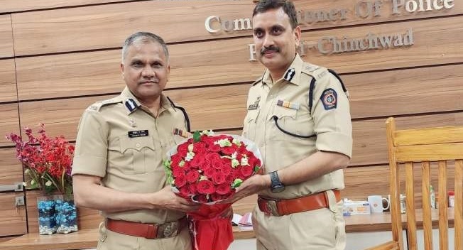 Vinay Kumar Chaubey took charge of Pimpri-Chinchwad Police Commissionerate!