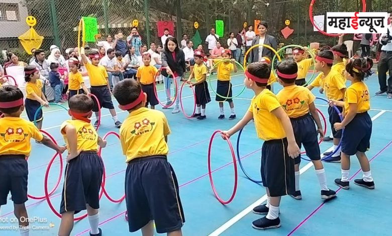 Dr. D. Y. Patil Preschool's Annual Sports Day in full swing