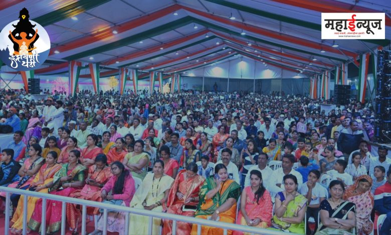Huge crowd, lakhs of citizens showed their presence in 'Indrayani Thadi' festival