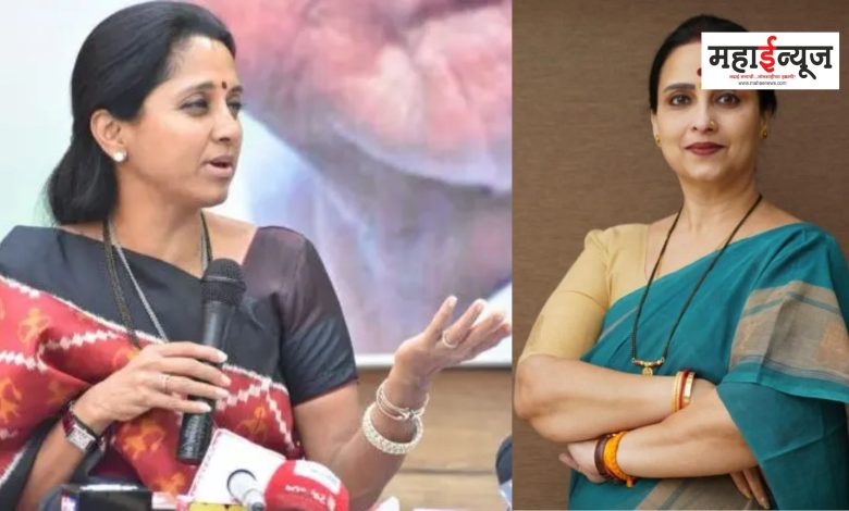 It's time to tell Supriya Sule Tai to vote for me..? Chitra Vagh said so
