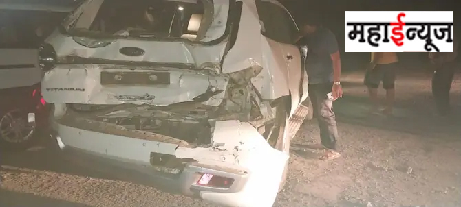 MLA Yogesh Kadam's car accident, no major injury