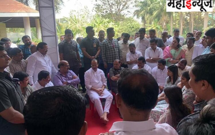 Ajit Pawar consoled the family of late BJP MLA Laxman Jagtap