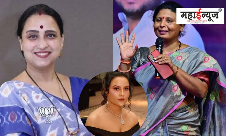 Sushma Andharen's jump in Urfi Javed Chitra Wagh's controversy; Shared photos of Amrita Fadnavis