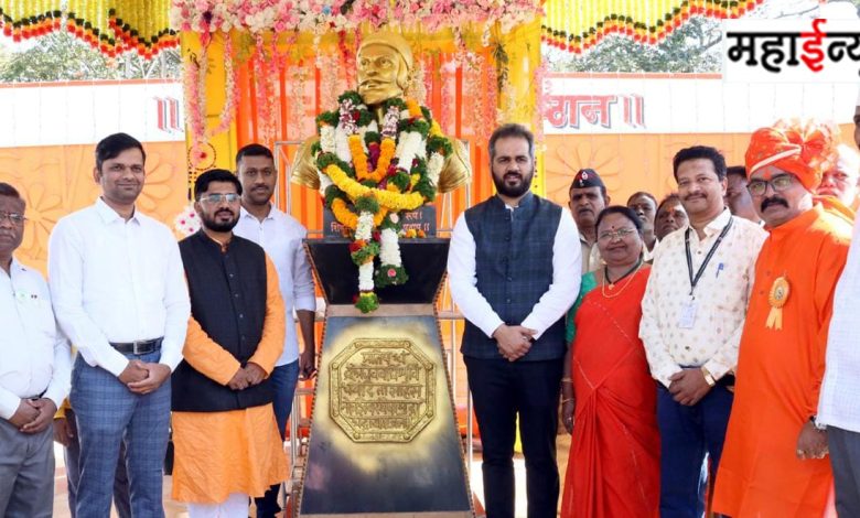 Chhatrapati Shivaji Maharaj's birth anniversary was celebrated with enthusiasm on behalf of the Municipal Corporation