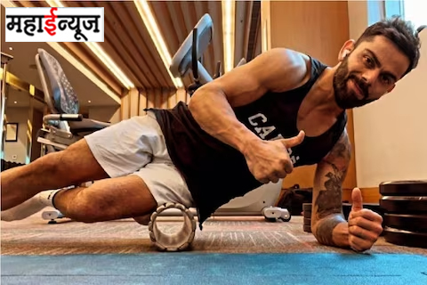 India's star cricketer Virat Kohli works hard in the gym, loves fitness…
