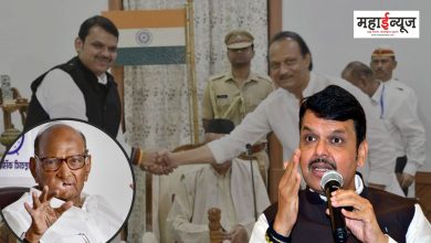 Devendra Fadnavis said that Sharad Pawar knew about the swearing-in ceremony in the morning