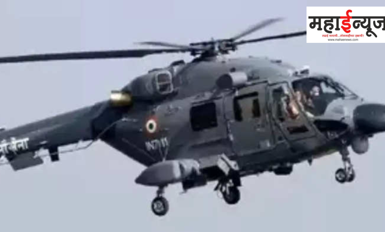 Indian Navy, helicopter, emergency landing, 3 crew members rescued,