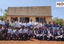Gift of two computers to New English School Pilaniwadi School
