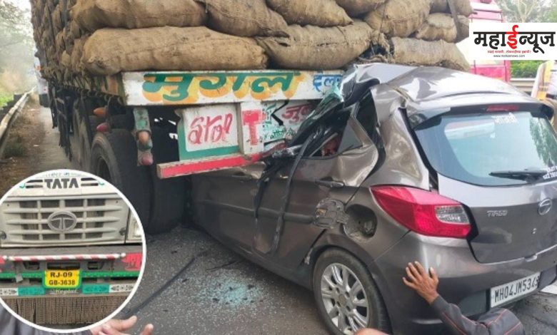 Three killed in a horrific accident on the Pune-Mumbai Expressway