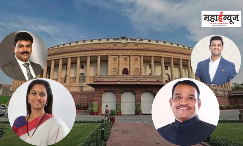 Four MPs from Maharashtra in the list of top 10 MPs in the country
