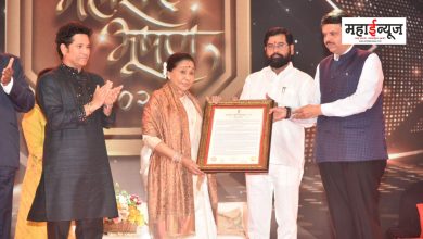 Maharashtra Bhushan Awarded to Asha Bhosle