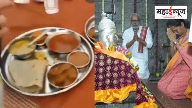 Vijay Sivatare said that Supriya Sule had darshan of Mahadev by eating mutton