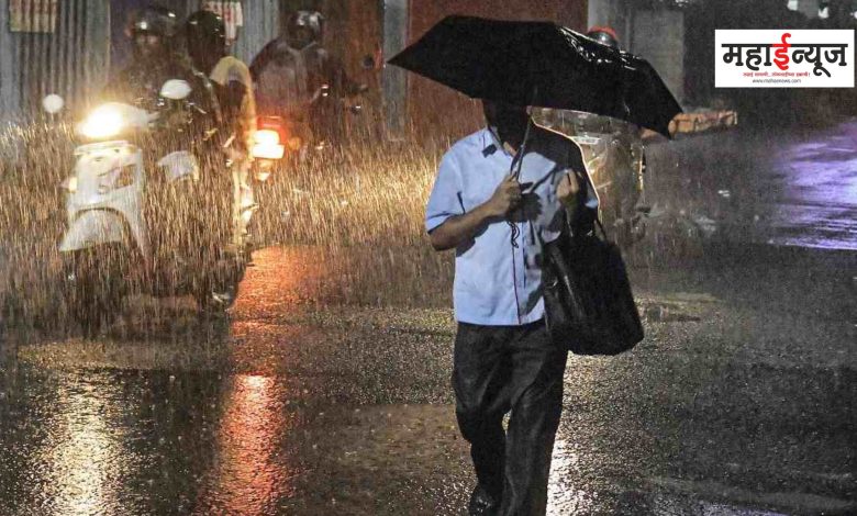 Meteorological department issued yellow alert in Pune