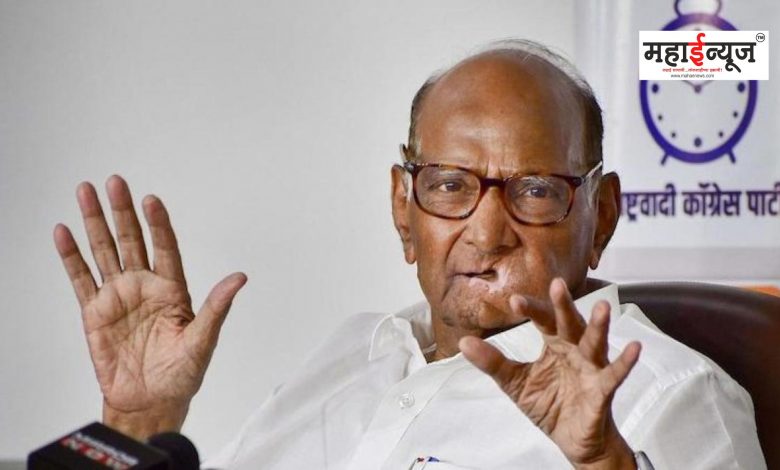 Sharad Pawar said that the government should not rush regarding the Barsu refinery