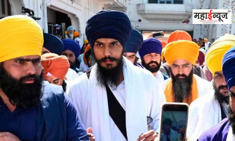 Khalistan supporter Amritpal Singh was arrested by the Punjab Police