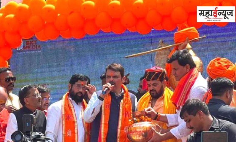 Devendra Fadnavis said that those who will do the story of Rama will rule the country