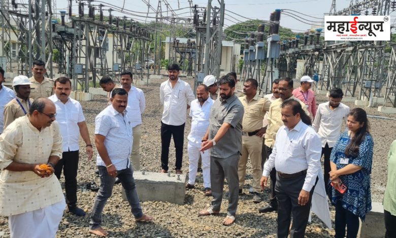Bhoomipujan of power line work from Waste to Energy project by Mahesh Landge