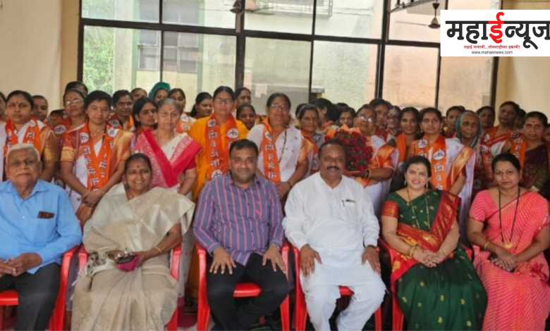 Under the leadership of former corporator, Pramod Kute, Akurdi, 220 women-sisters, Shiv Sena, party entry,