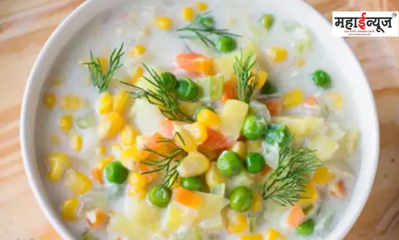 Mexican Corn and Peas Soup Recipe