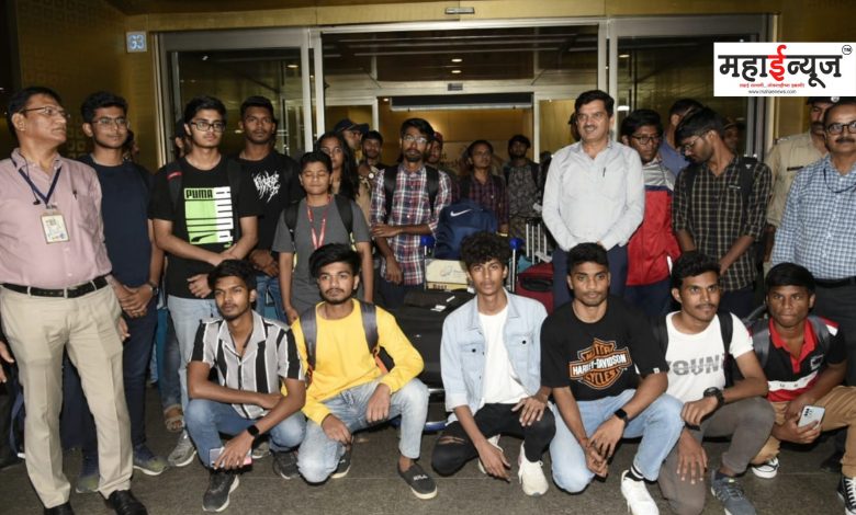 25 students stranded in Manipur returned to Maharashtra