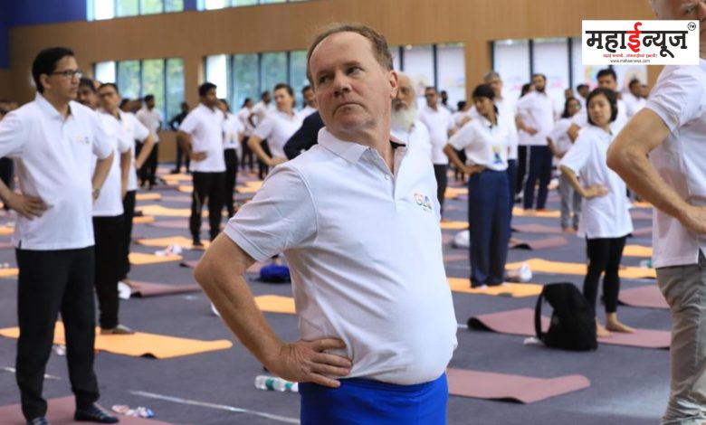 Participation of G-20 delegates in International Yoga Day programme