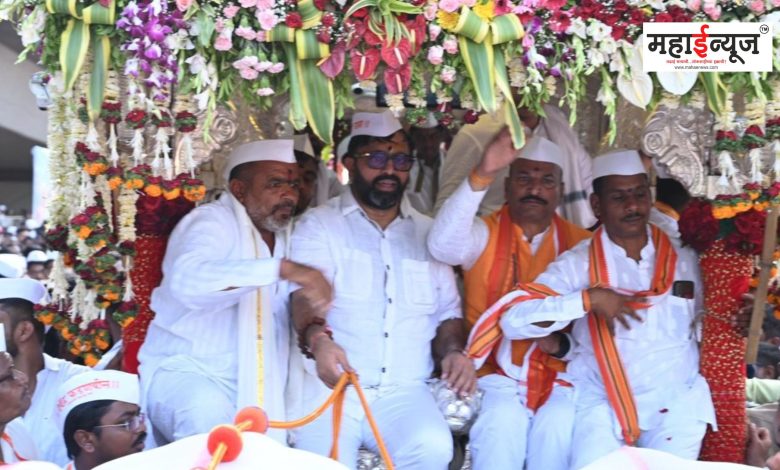 Ashadhi Wari: Sant Tukaram Maharaj Palkhi's MLA Mahesh Landgen's 'Chariot'
