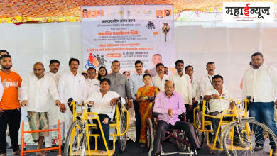 MP Srirang Barane, Initiative, Maval, Taluka, Disabled Citizens, Various, Materials, Distribution,