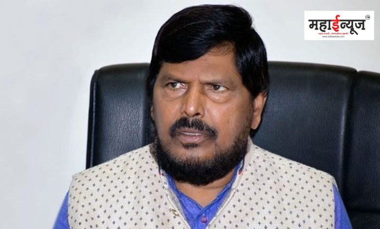 Ramdas Athawale said that all Muslims in India were Hindus first