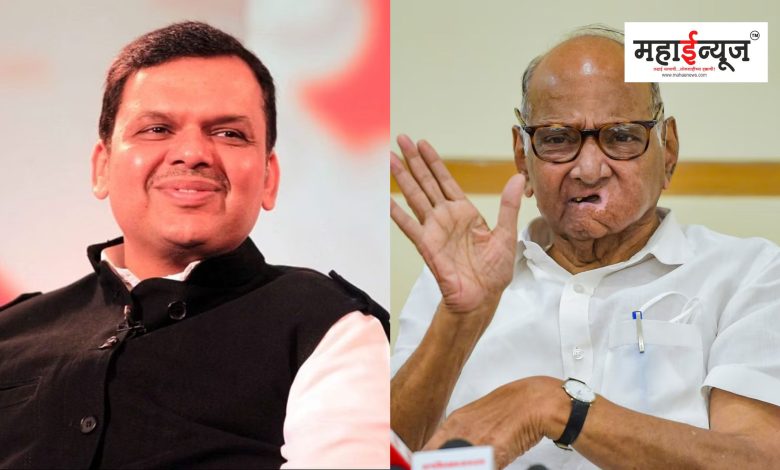 Sharad Pawar said that Fadnavis will be in primary school then