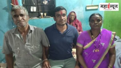 The son of a bricklayer in Bhosari became a sub-inspector of police