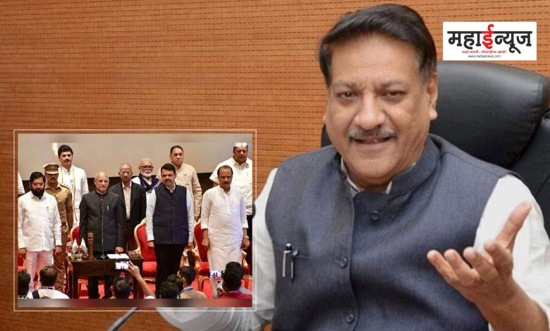 Prithviraj Chavan said that Ajit Pawar is likely to become Chief Minister