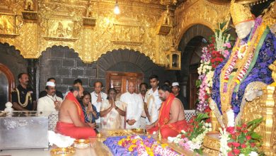 President Draupadi Murmu visited Shri Saibaba Samadhi