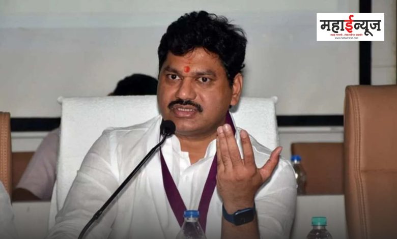 Dhananjay Munde said that 100 percent subsidy will be given for the fertilizer of orchards