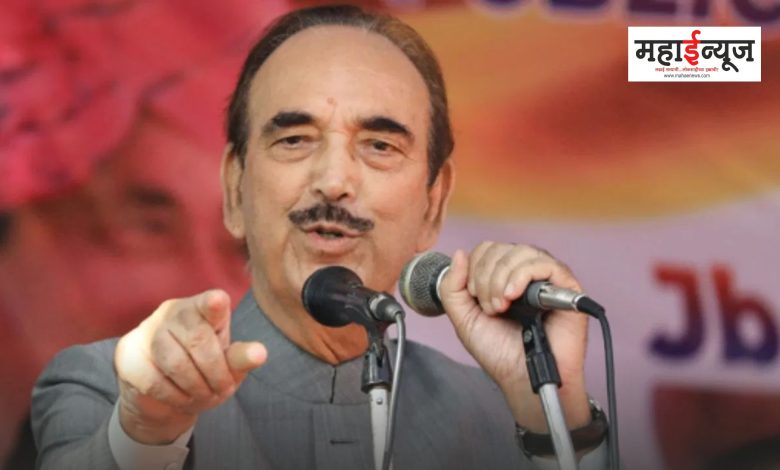 Ghulam Nabi Azad said that Muslims were Hindus first, after conversion they became Muslims