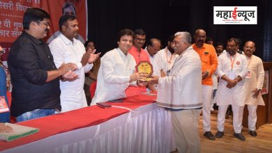 On behalf of MNS, felicitation of 10th, 12th students, ideal schools and ideal teachers
