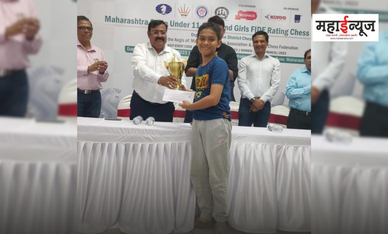 Bishop's School's Arush Dolas Runner Up in FIDE Rating Chess Tournament