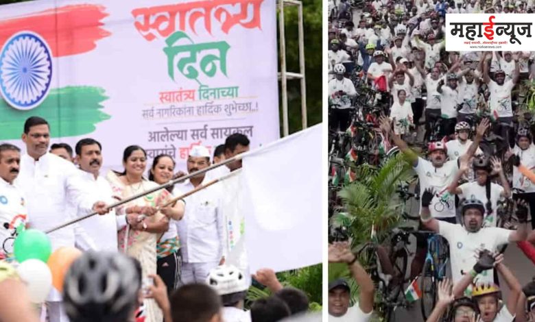 Unnati Social Foundation, Tricolor Rally, Cycle Rally, Responsive, Pimple Saudagar,