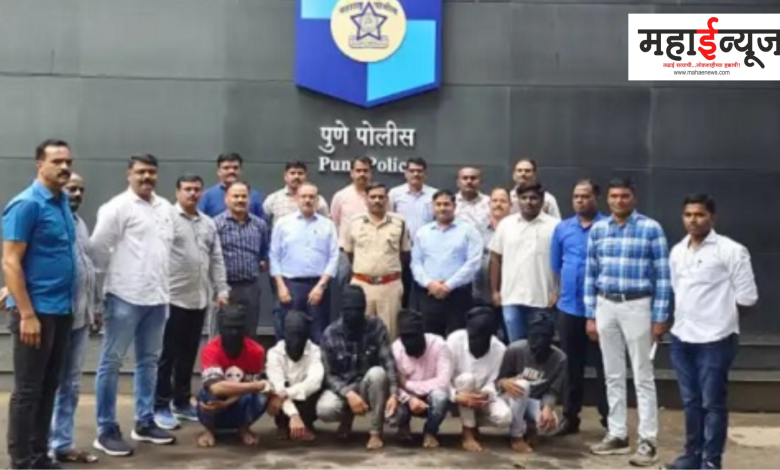 Pune, Crime Branch-5, Police, Car Showroom, Thieves, Knocked Shackles,