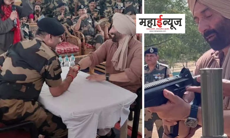 Sunny Deol, Pakistan, reaches the border, BSF, clashes with jawans, 'Hindustan Zindabad', slogans, 'Gadar 2', film, promotion, meeting with the country's jawans,