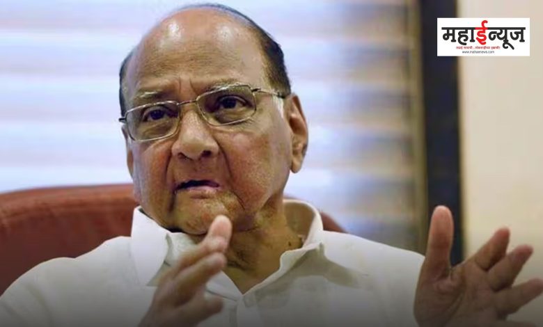 Sharad Pawar said that the Ajit Pawar group has joined the BJP because of the fear of ED action