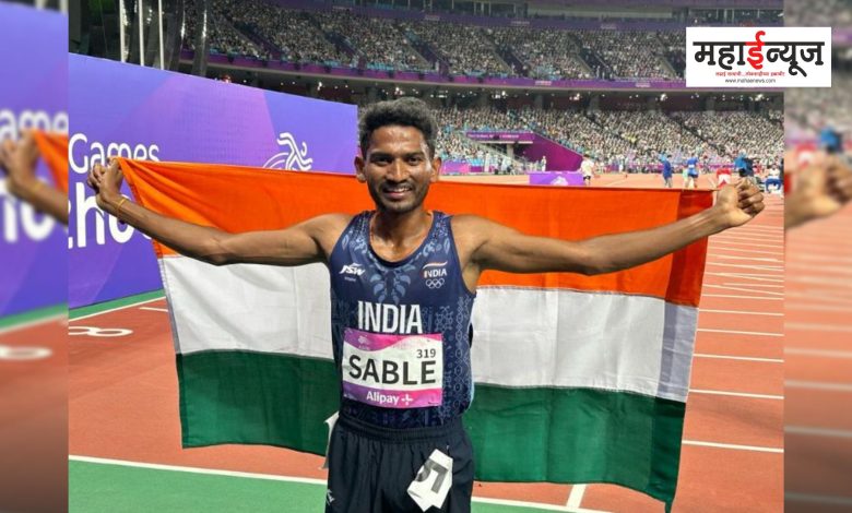 Avinash Sable won gold medal in 3000m steeplechase