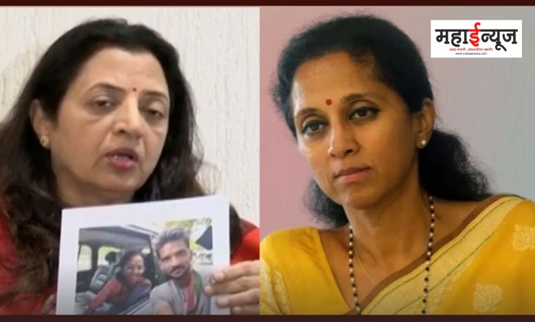 Manisha Kayande said how Supriya Sule's photo with drug accused