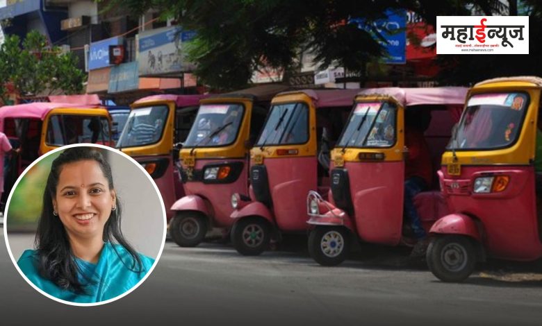 Aditi Tatkare said that pink rickshaw scheme will be started in the state soon