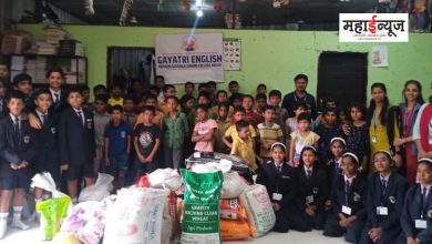Gayatri English School organizes 'Handful of Grains' Initiative for Diwali