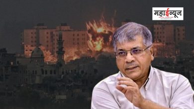 Prakash Ambedkar said that India will also get involved in Israel-Hamas war