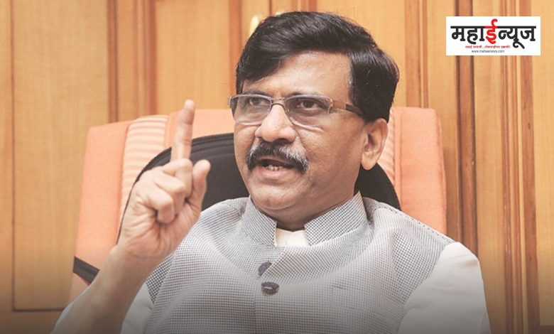 Sanjay Raut said that there is a government of the weak in the state
