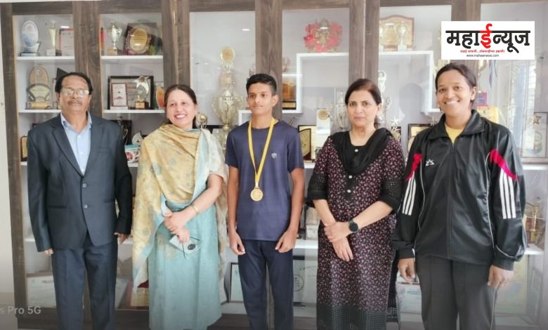 Sarthak Jadhav's selection for the national competition